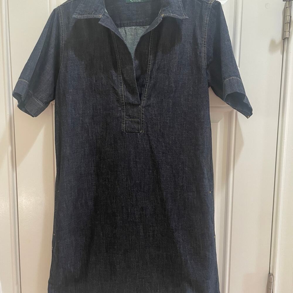 Women’s Medium Ralph Lauren Denim Shift Dress
